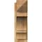 Ekena Millwork Balboa Rough Sawn Arts and Crafts Outlooker, Western Red Cedar, 8"W x 24"D x 24"H OUT08X24X24BOA03RWR - alternate 2